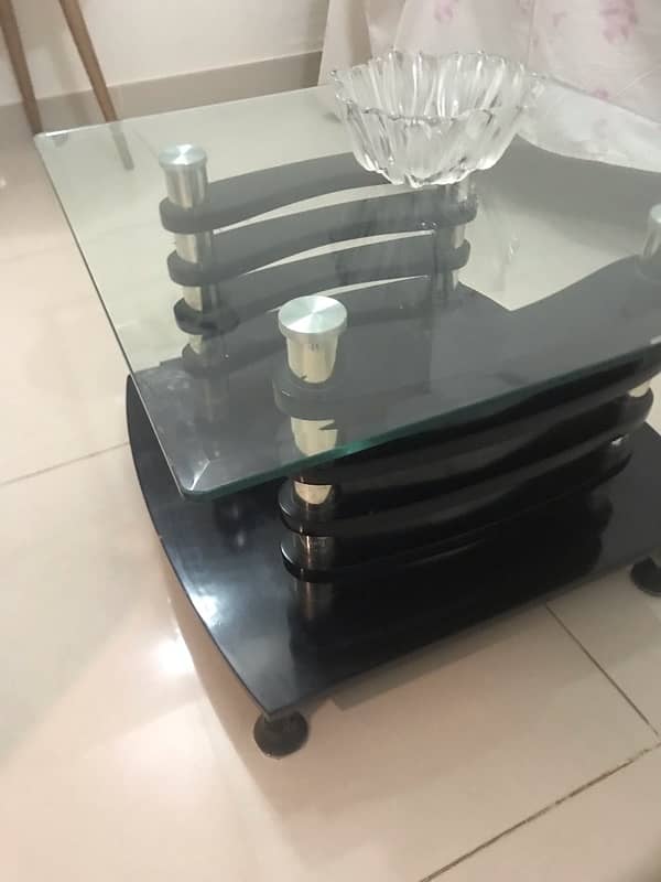 Glass Top Center Table 2