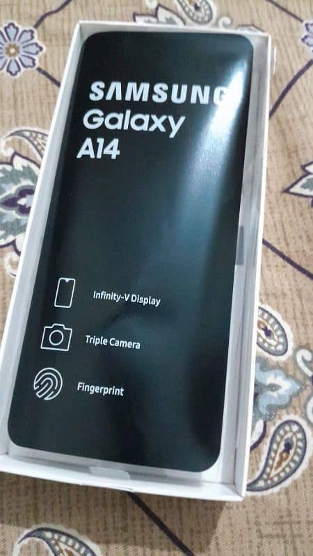 Samsung A14 Brand New 4GB 128GB Complete saman 4 month warenty 3