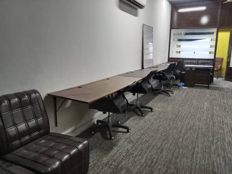 600 sqft Fully Furnished Office Main Boulevard Gulberg Original Pics Attached 1