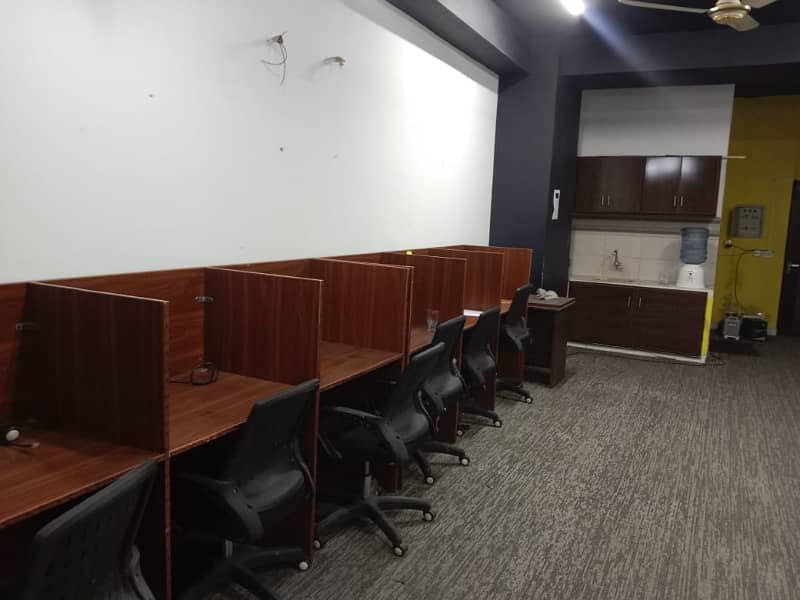 600 sqft Fully Furnished Office Main Boulevard Gulberg Original Pics Attached 5