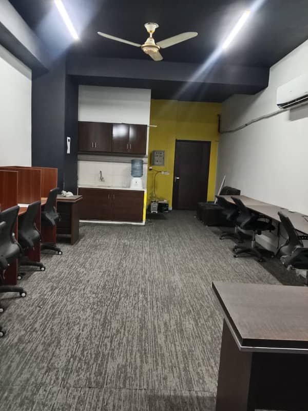 600 sqft Fully Furnished Office Main Boulevard Gulberg Original Pics Attached 6