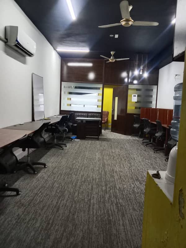 600 sqft Fully Furnished Office Main Boulevard Gulberg Original Pics Attached 8