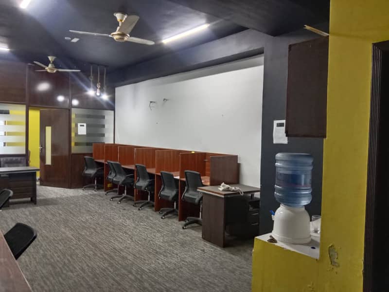 600 sqft Fully Furnished Office Main Boulevard Gulberg Original Pics Attached 9