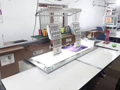 now 2hd embroidery machine all sizes available