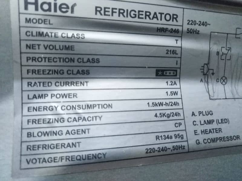 Haier refrigerator for a good price 5