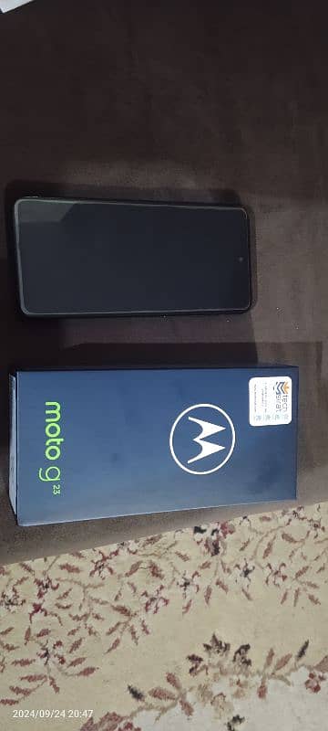 "Motorola g23 used phone for sale Excellent condition, scratchless 1