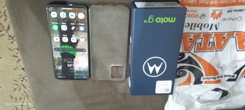 "Motorola g23 used phone for sale Excellent condition, scratchless 5