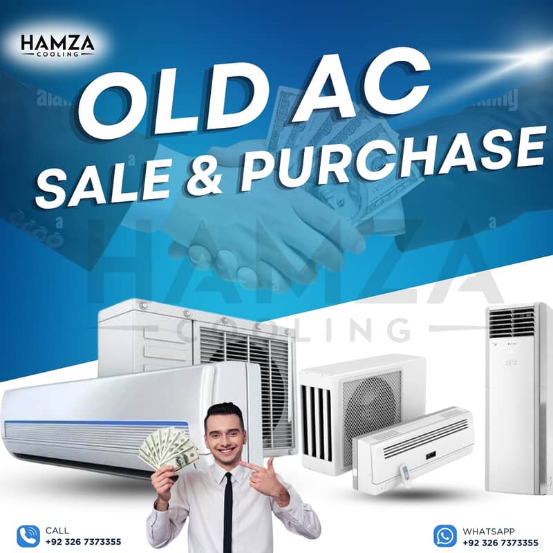 Old Ac / Split AC / Window Ac / Portable Ac / Fridge buyer / buy 2