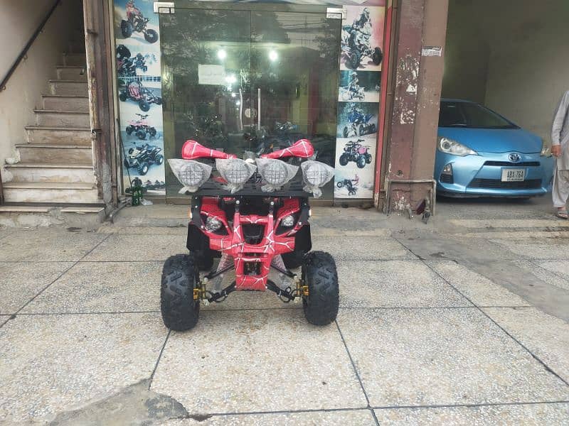 125cc Daul Hydraulic Disk Breaks Atv Quad Bikes Delivery In All Pak 3