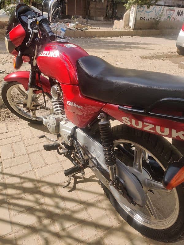 Suzuki GD 110 2018 karachi number 0