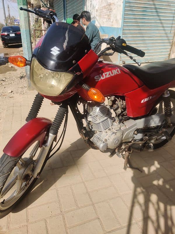 Suzuki GD 110 2018 karachi number 3