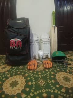 HARDBALL CRICKET KIT FOR SALE FOR KIDS AGE 8 to 14.