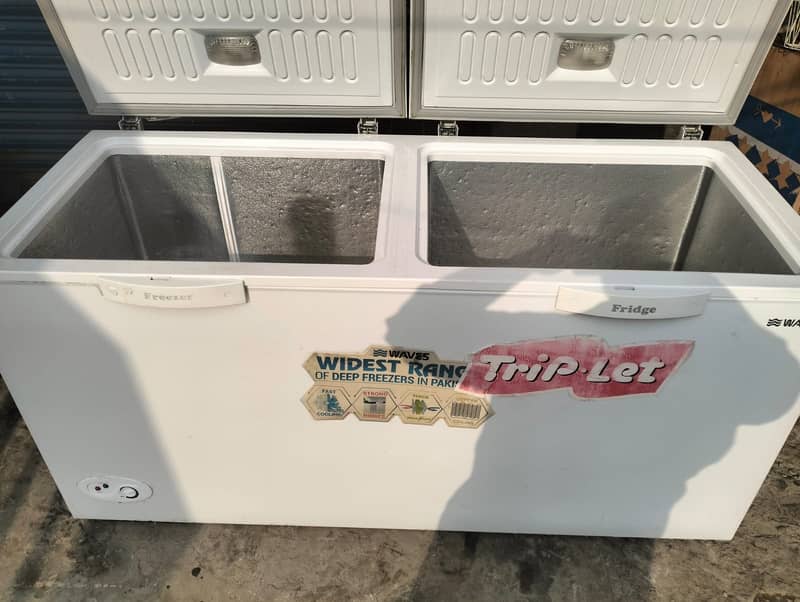 Waves D freezer doubel door triplet (0306=4462/443) achaset 8