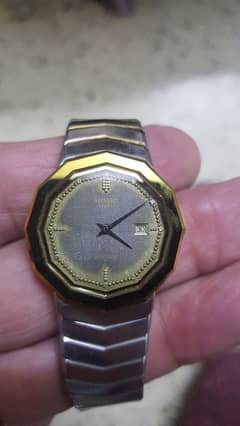 Rado Jubilee DiaStar Dress wrist watch two tone gold n silver.