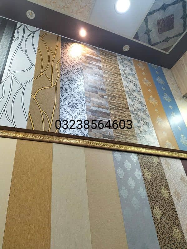 Wpc wallpanel-Wallpaper-pvc wall panel-Grass-Ceiling-Vinyl flooring 6