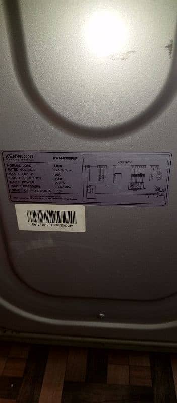 KENWOOD WASHING MACHINE AUTOMATIC. 5