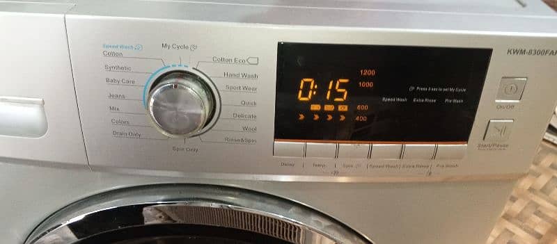 KENWOOD WASHING MACHINE AUTOMATIC. 6