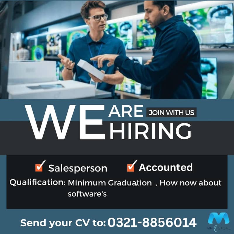 Sales man required | Account Manager required 0