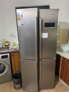 large spacious fridge