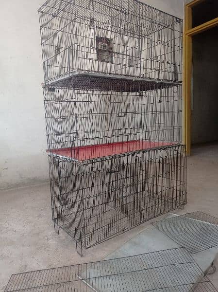 3 peace Bird cage 2