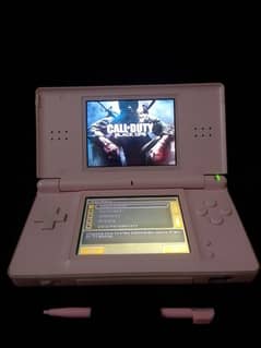 Nintendo DS LiTE ( Coral Pink ) R4 Card and Games Included