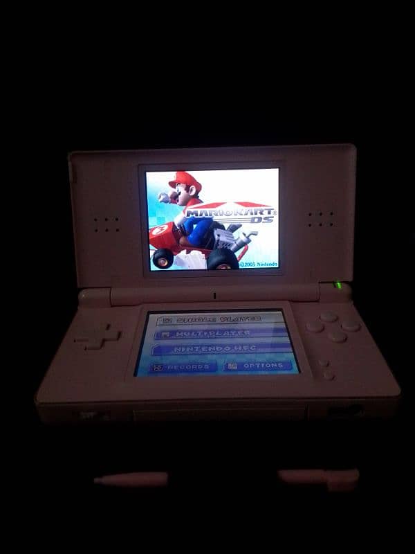 Nintendo DS LITE ( Coral Pink ) R4 Card and Games Included 2