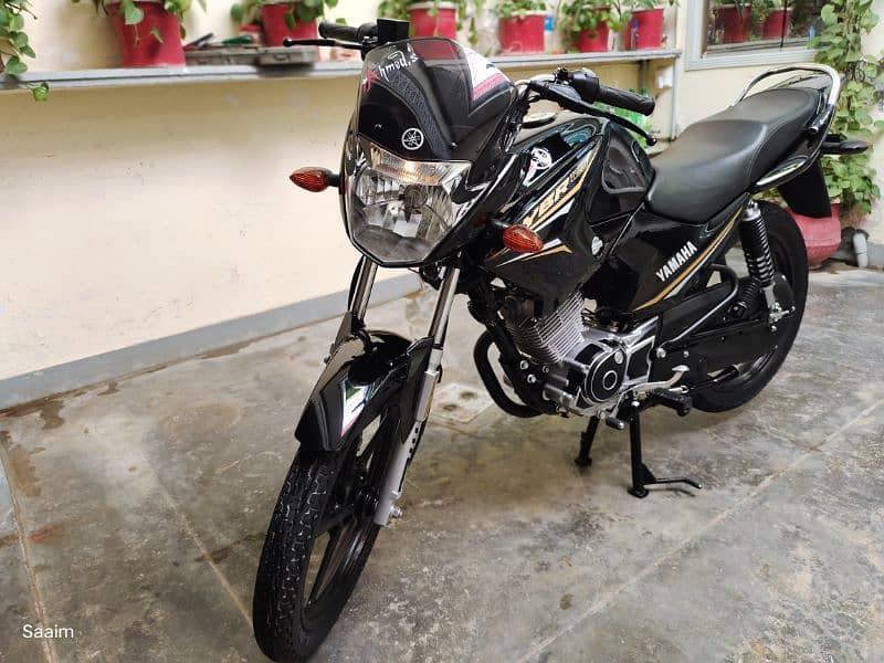 ymaha ybr 125 Black 4