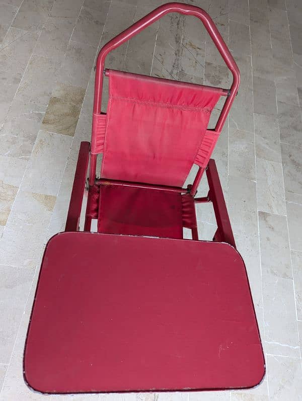 Kids foldable chair & table 0