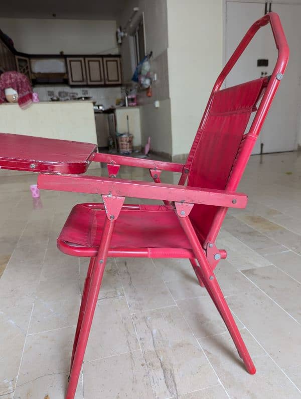 Kids foldable chair & table 2