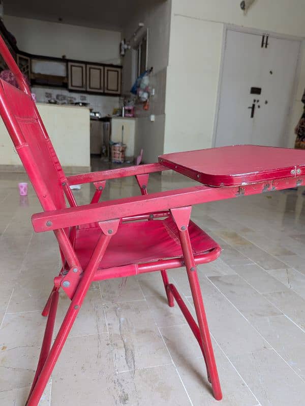 Kids foldable chair & table 3