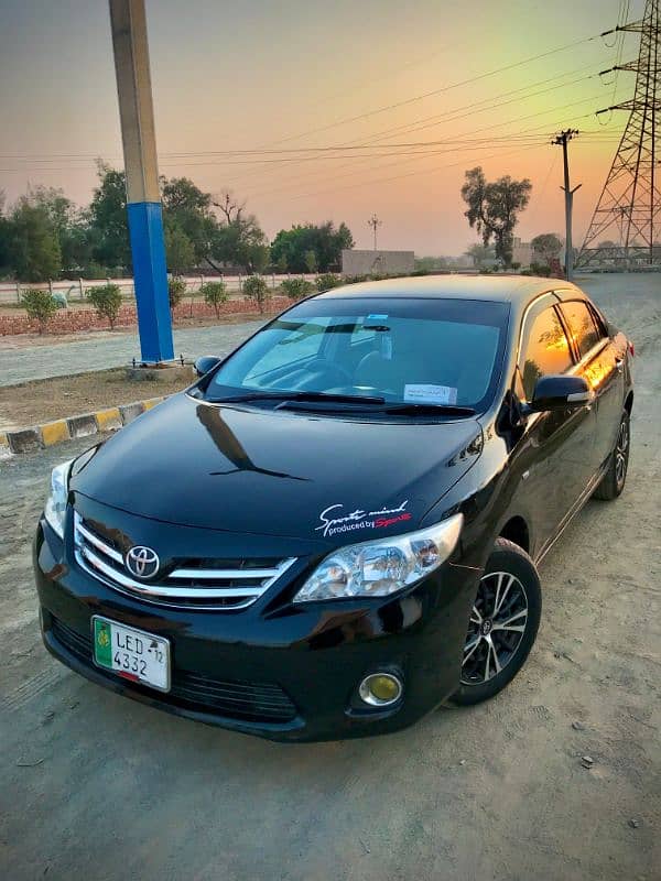 Toyota Corolla XLI 2012 0