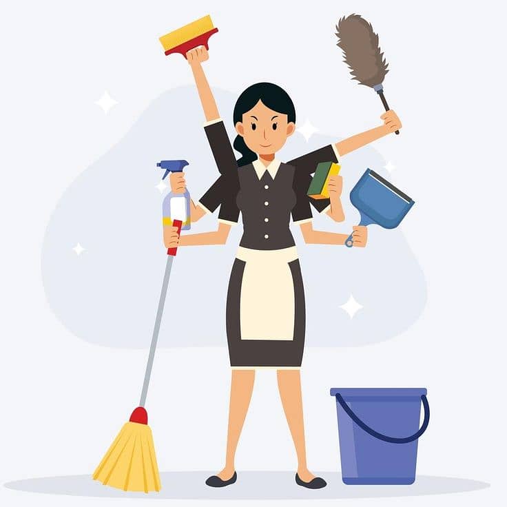 Female House Maid | Home Maid | Home Helper | Domestic Staff | Maids 1