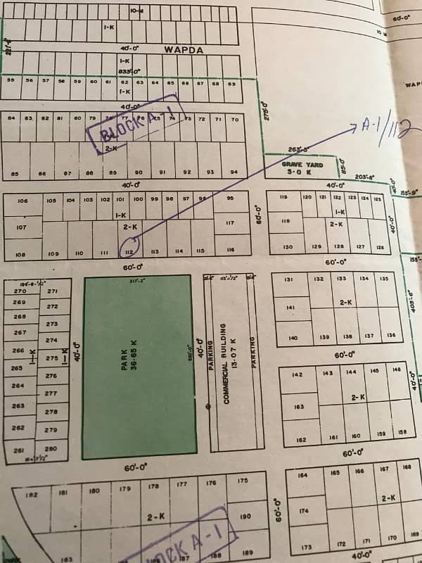 2Knaal PLOT NO. 112-A1 Valencia housing society Facing park 0