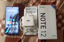 Infinix Note 12 VIP (8+5/256) Good condition complete box