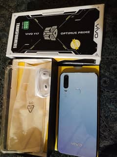 vivo y17 8GB 256 GB with box and Handfree