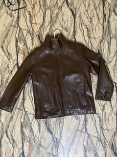 Leather Jacket xl size