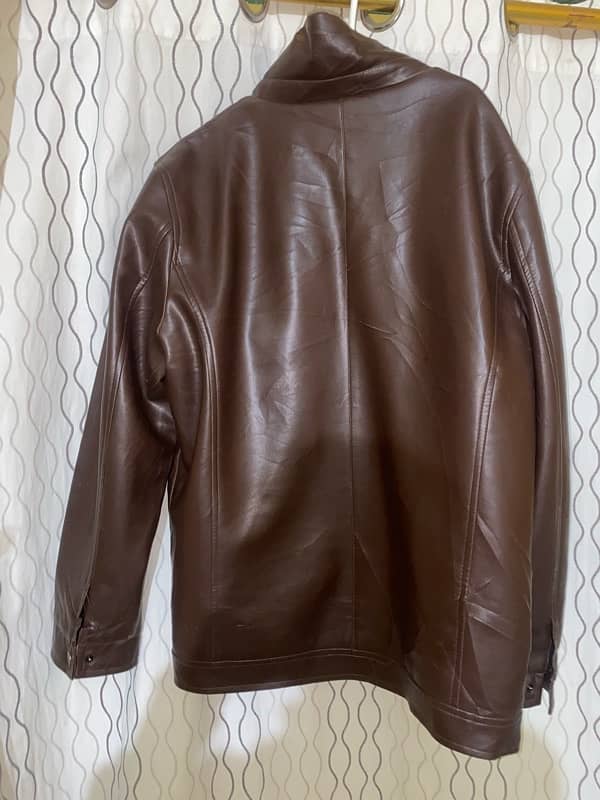 Leather Jacket xl size 3