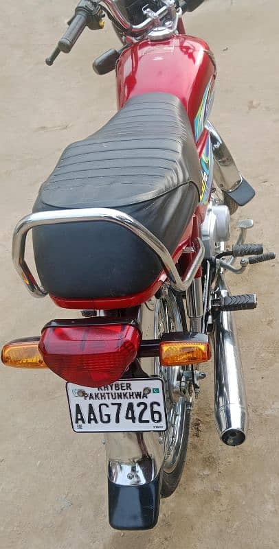 Honda CD 70 model 2024 3