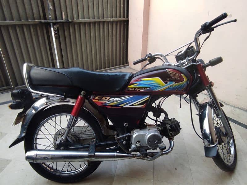 Honda CD 70 || 2021 Model 6