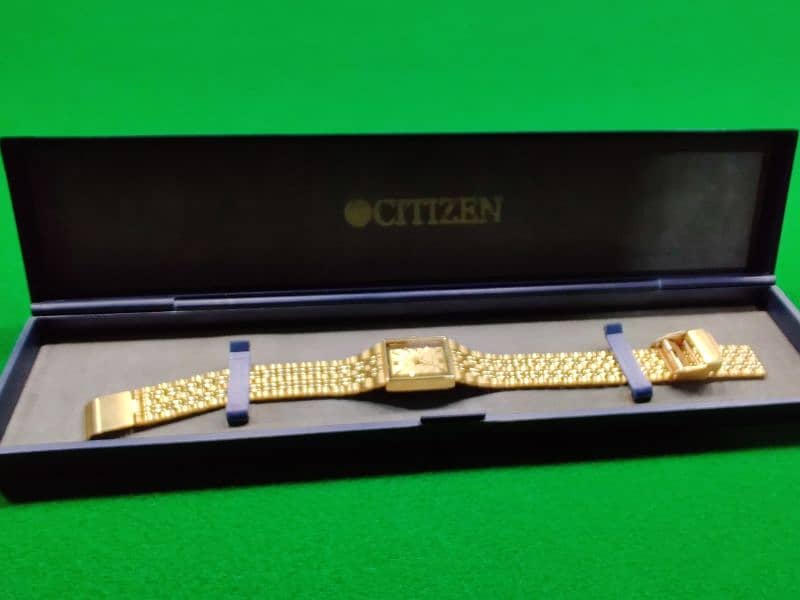 CITIZEN GOLD-TONE STAINLESS 2