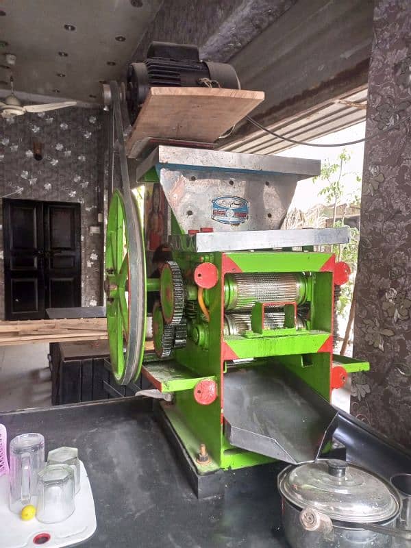 Ghana machine + Table + Ghana stand 03246302634 8