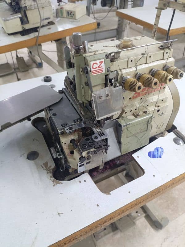 Overlock pico machine with new servo motor 1