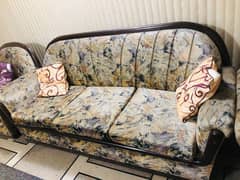 5 seater sofa set Tali wood