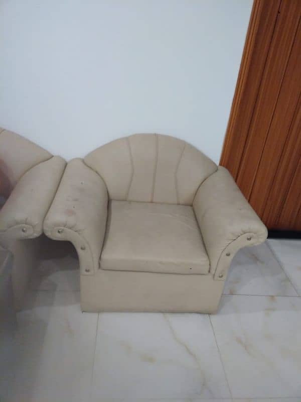 used sofa with good quality wood. 0