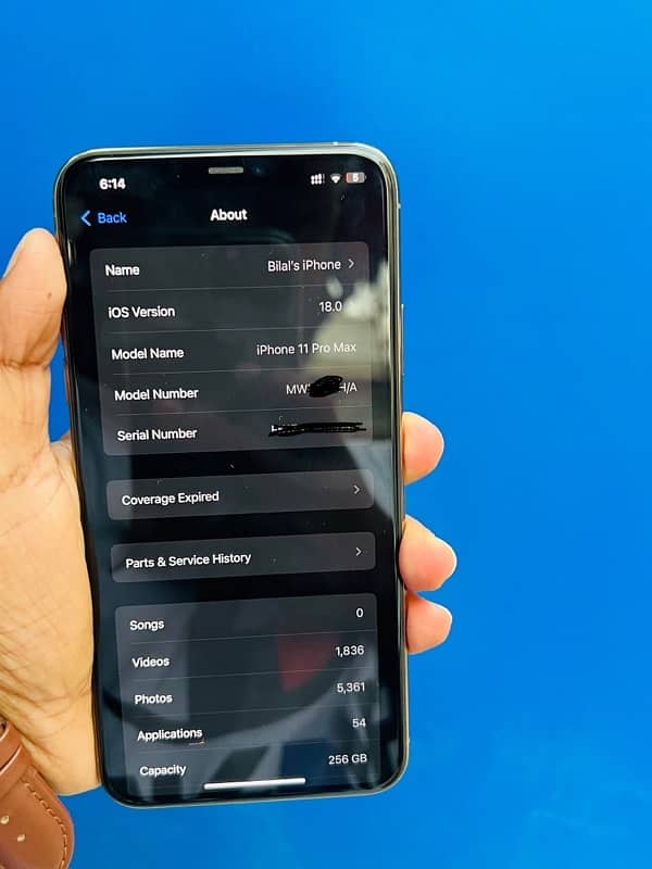 IPHONE 11 pro maxx PTA APPROVED 1