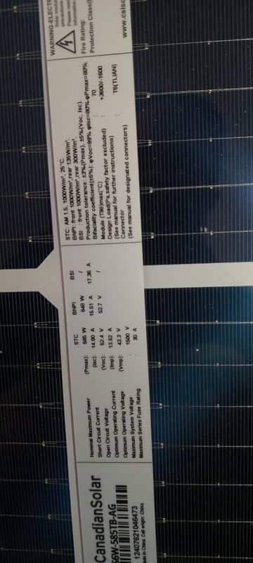 canadian sunlife solar panels osaka 4kw  for sale 2