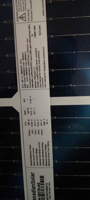 canadian sunlife solar panels osaka 4kw  for sale 4