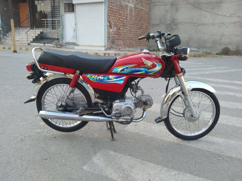 Honda Cd 70 24 Model Applied for 0