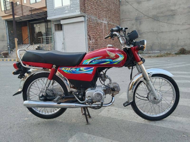 Honda Cd 70 24 Model Applied for 2