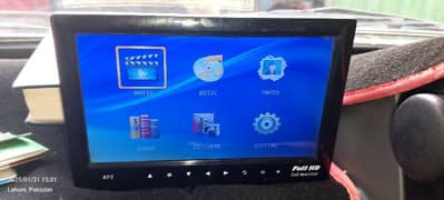 Universal Car LCD 8inch + Car Tape for sale in Lahore